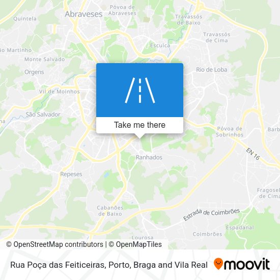 Rua Poça das Feiticeiras map
