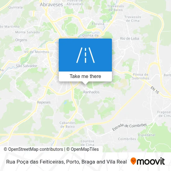 Rua Poça das Feiticeiras map