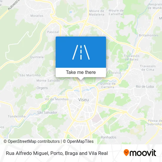 Rua Alfredo Miguel map