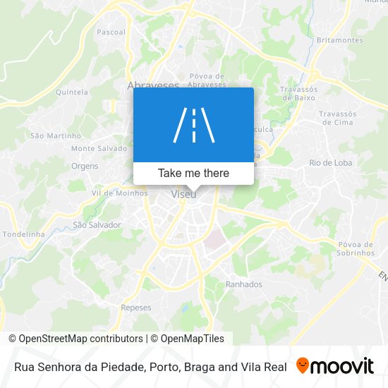 Rua Senhora da Piedade map