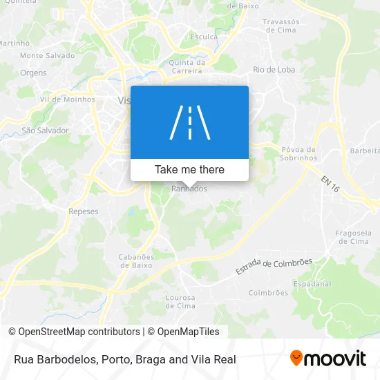 Rua Barbodelos map