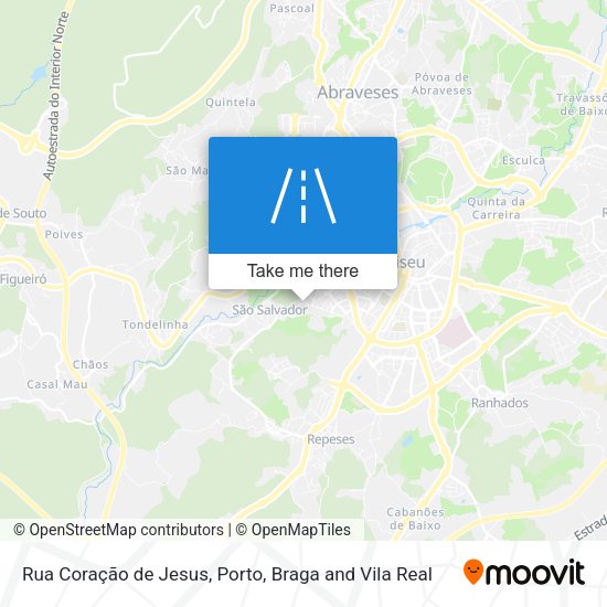 Rua Coração de Jesus map