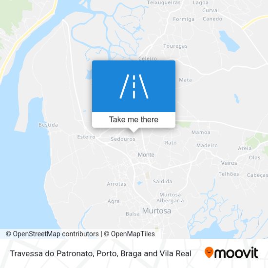 Travessa do Patronato mapa