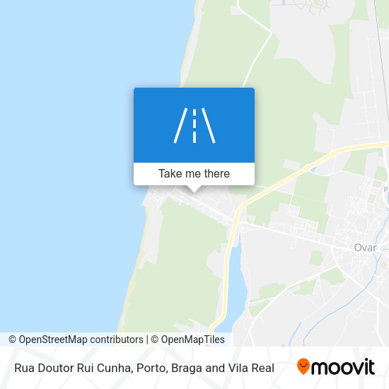 Rua Doutor Rui Cunha mapa