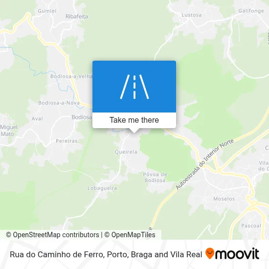 Rua do Caminho de Ferro map