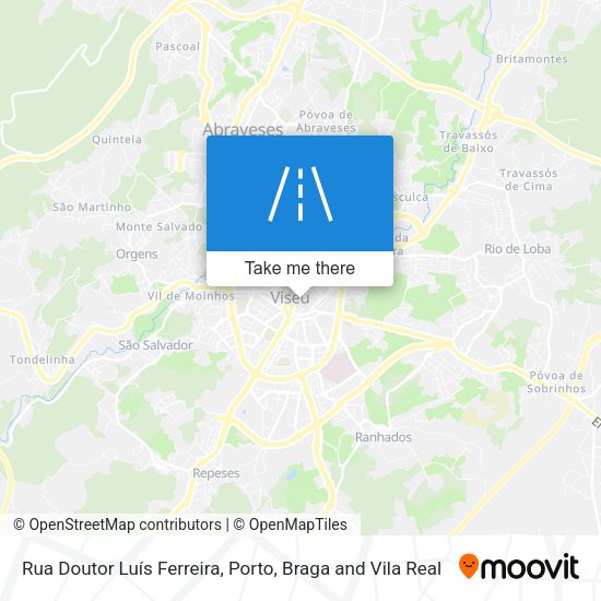 Rua Doutor Luís Ferreira map
