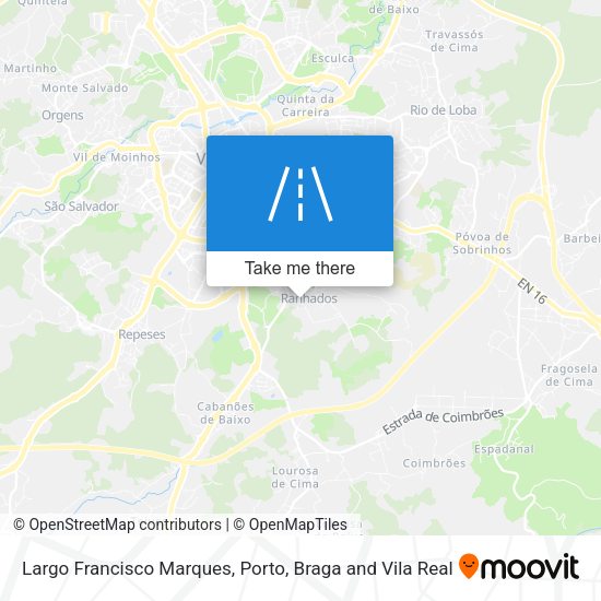 Largo Francisco Marques map