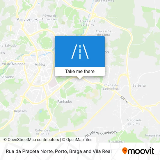 Rua da Praceta Norte map