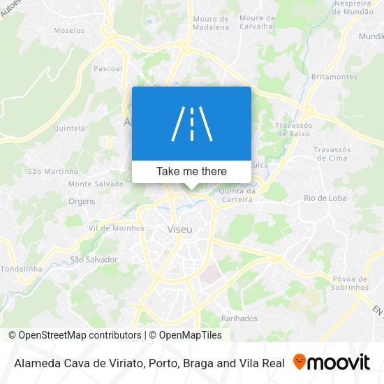 Alameda Cava de Viriato map