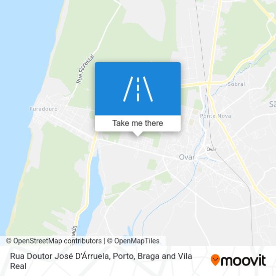 Rua Doutor José D'Árruela map
