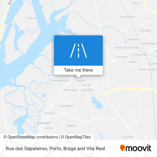 Rua das Sapateiras map