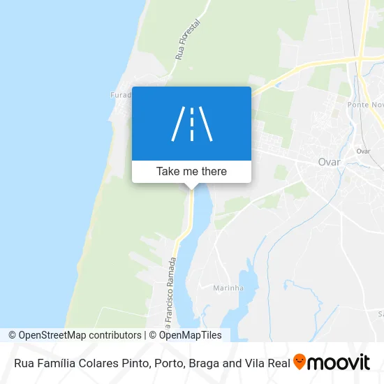 Rua Família Colares Pinto map