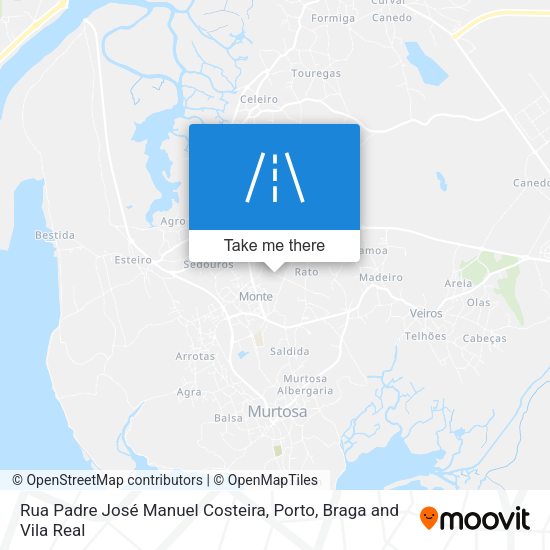 Rua Padre José Manuel Costeira map