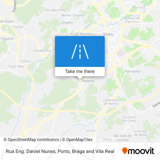 Rua Eng. Daniel Nunes mapa
