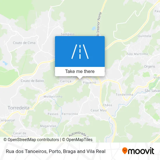 Rua dos Tanoeiros map