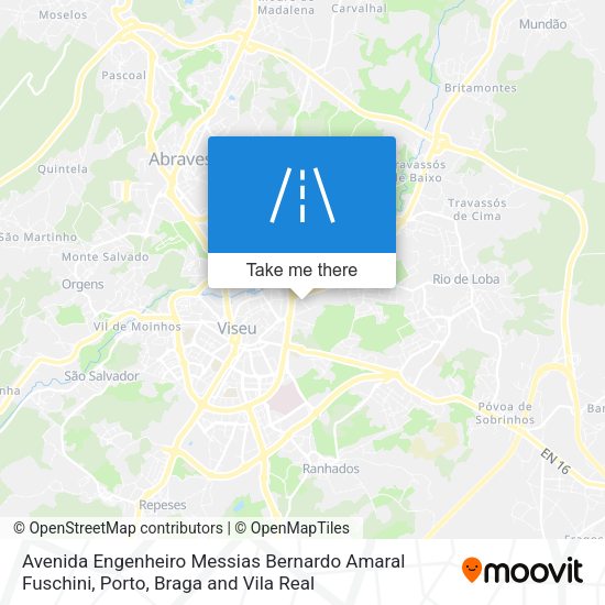 Avenida Engenheiro Messias Bernardo Amaral Fuschini mapa