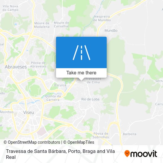 Travessa de Santa Bárbara map