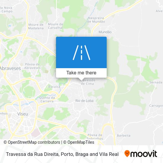 Travessa da Rua Direita map