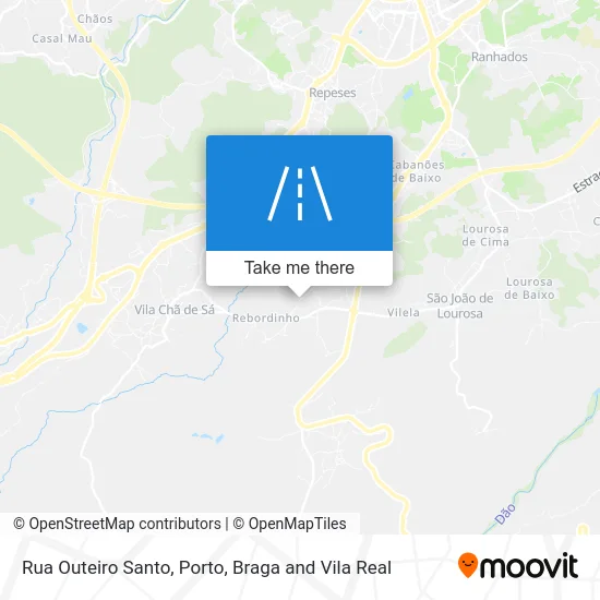 Rua Outeiro Santo map