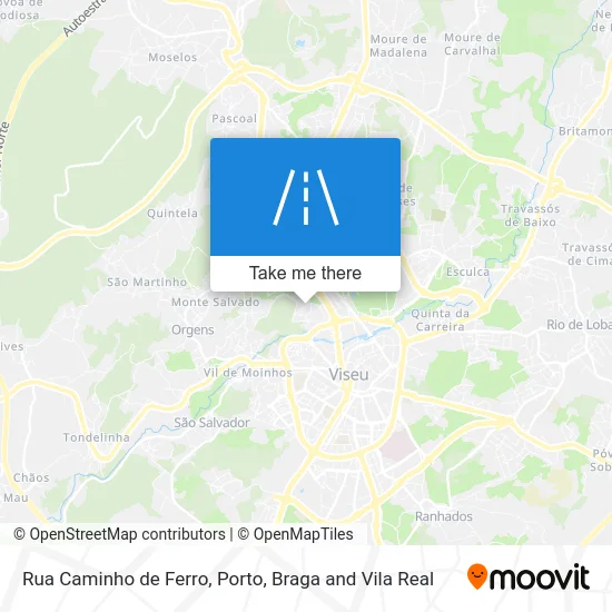 Rua Caminho de Ferro map