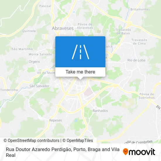 Rua Doutor Azaredo Perdigão map