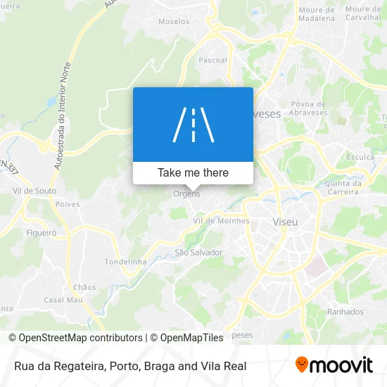 Rua da Regateira map