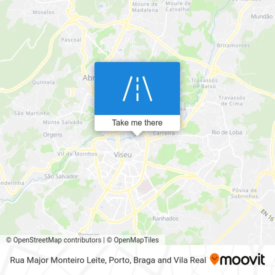 Rua Major Monteiro Leite map