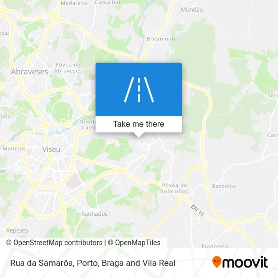 Rua da Samarôa map