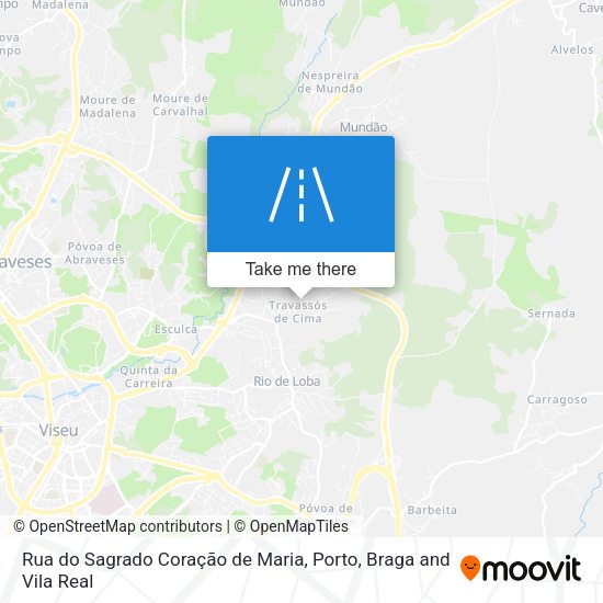 Rua do Sagrado Coração de Maria map