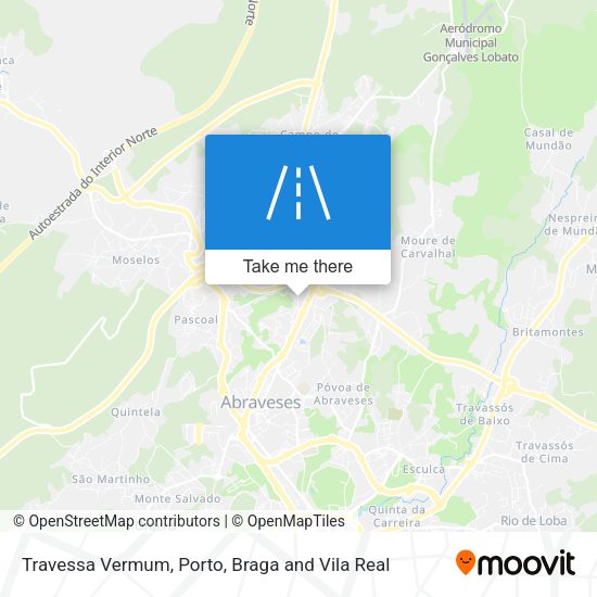 Travessa Vermum mapa