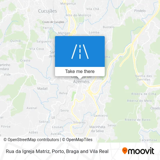 Rua da Igreja Matriz map