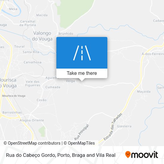 Rua do Cabeço Gordo map