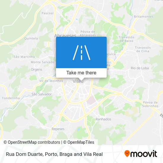 Rua Dom Duarte mapa