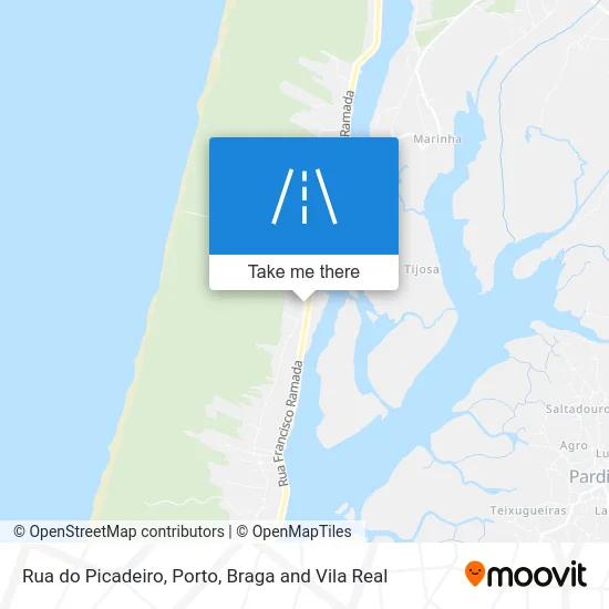 Rua do Picadeiro map