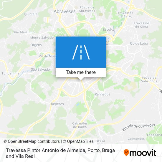 Travessa Pintor António de Almeida map