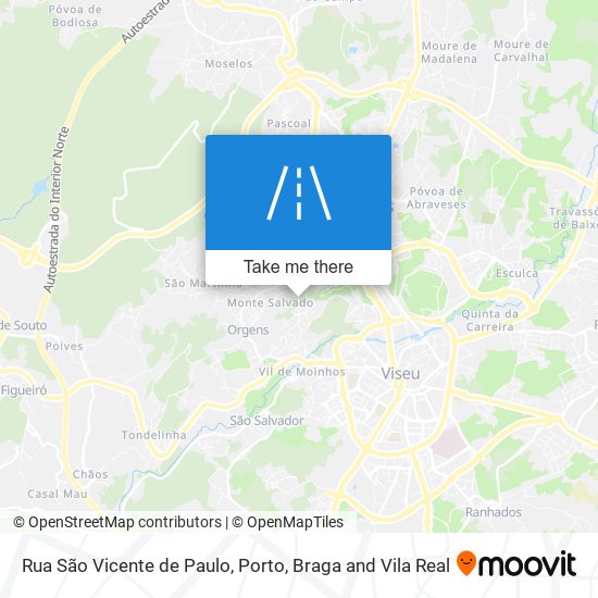 Rua São Vicente de Paulo map