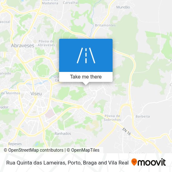 Rua Quinta das Lameiras map