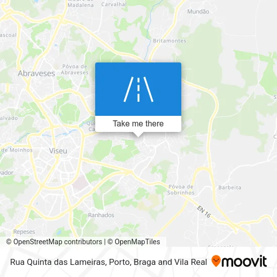 Rua Quinta das Lameiras map