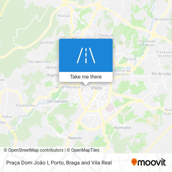 Praça Dom João I map