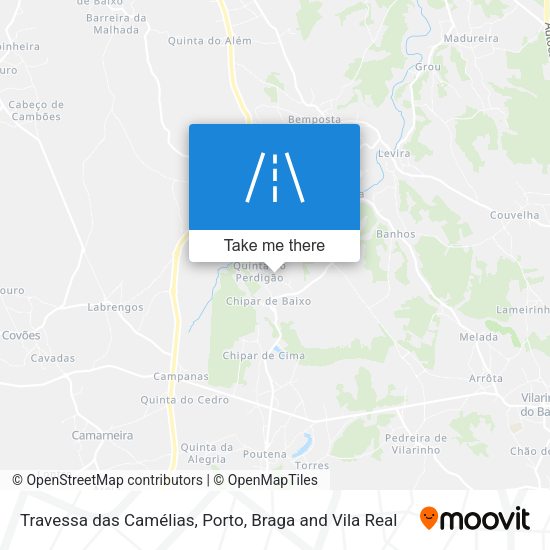 Travessa das Camélias map