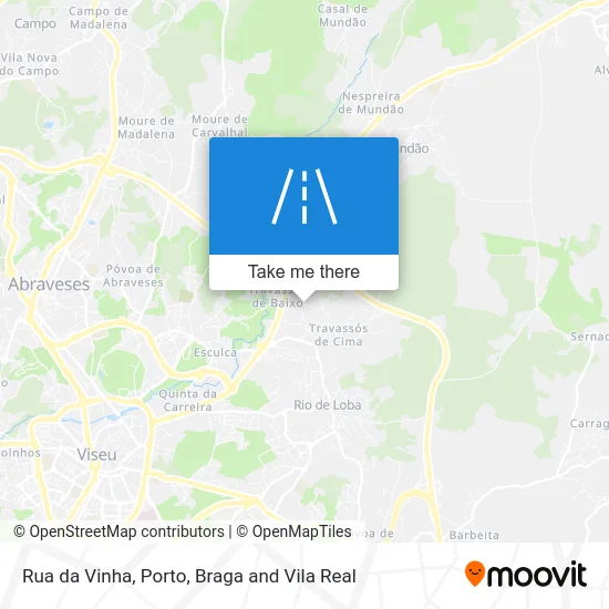 Rua da Vinha map