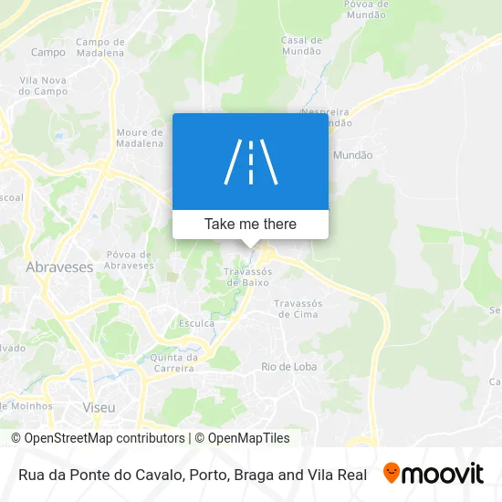 Rua da Ponte do Cavalo map