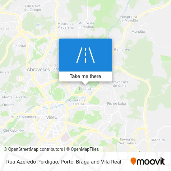 Rua Azeredo Perdigão map