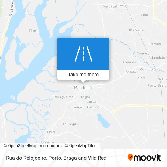 Rua do Relojoeiro map