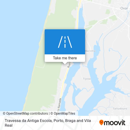 Travessa da Antiga Escola mapa