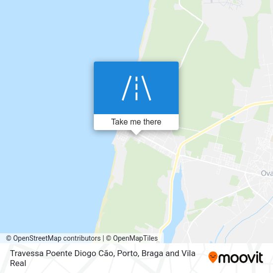 Travessa Poente Diogo Cão map