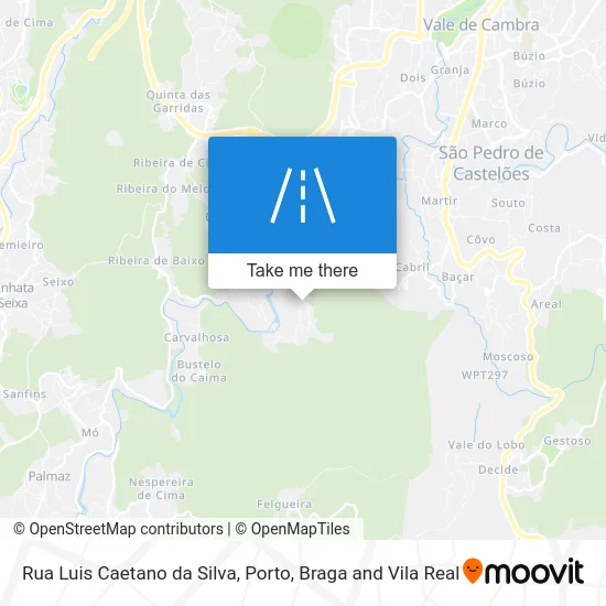 Rua Luis Caetano da Silva map