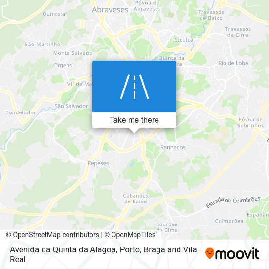 Avenida da Quinta da Alagoa map