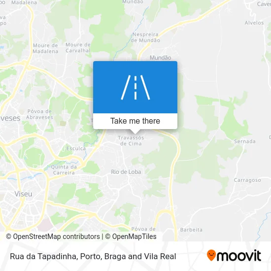 Rua da Tapadinha map
