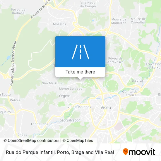Rua do Parque Infantil map
